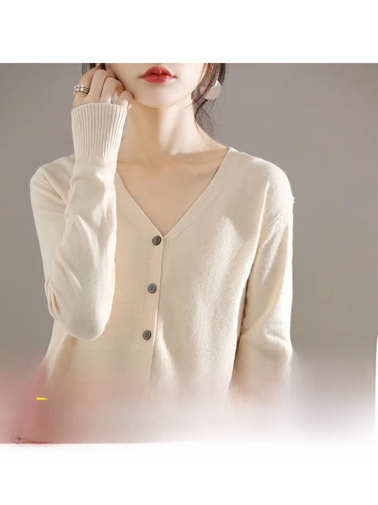 Women's Long Sleeve Cashmere Knitted Open Cardigan Loose Fit Thin Outerwear V-Neck Soft Comfortable Daily Wear Autumn Winter
Women's Long Sleeve Cashmere Knitted Open Cardigan Loose Fit Thin Outerwear V-Neck Soft Comfortable Daily Wear Autumn Winter