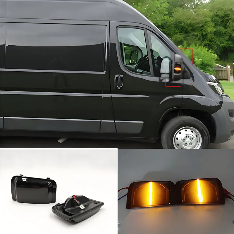 The rearview mirror signal light is applicable to the Peugeot Boxer 2006 - 2019 LED rearview mirror lights.
The rearview mirror signal light is applicable to the Peugeot Boxer 2006 - 2019 LED rearview mirror lights.