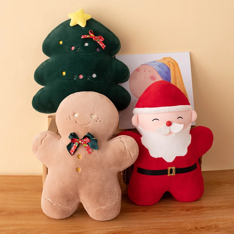 Christmas Decorations Creative Cute Christmas Tree Shaped Plush Bed Pillow Super Soft Cartoon Doll
Christmas Decorations Creative Cute Christmas Tree Shaped Plush Bed Pillow Super Soft Cartoon Doll
