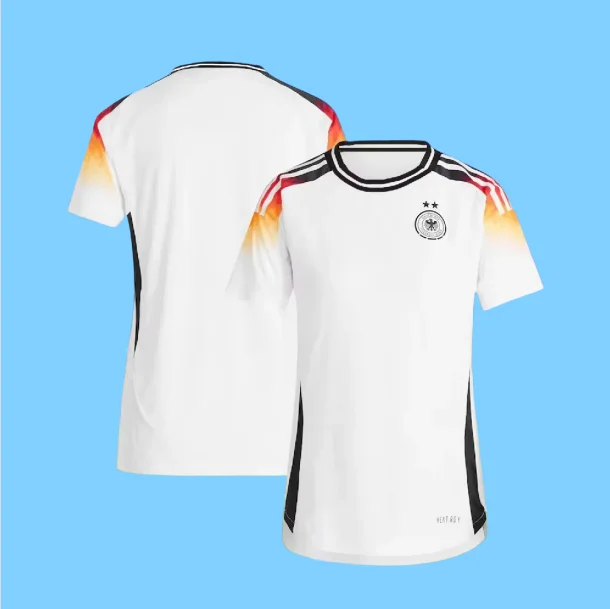 2025 Home Kit Soccer T-shirt German Soccer T-shirt Vintage Oversized Round Neck T-shirt White Short Sleeve T-shirts for Men
2025 Home Kit Soccer T-shirt German Soccer T-shirt Vintage Oversized Round Neck T-shirt White Short Sleeve T-shirts for Men