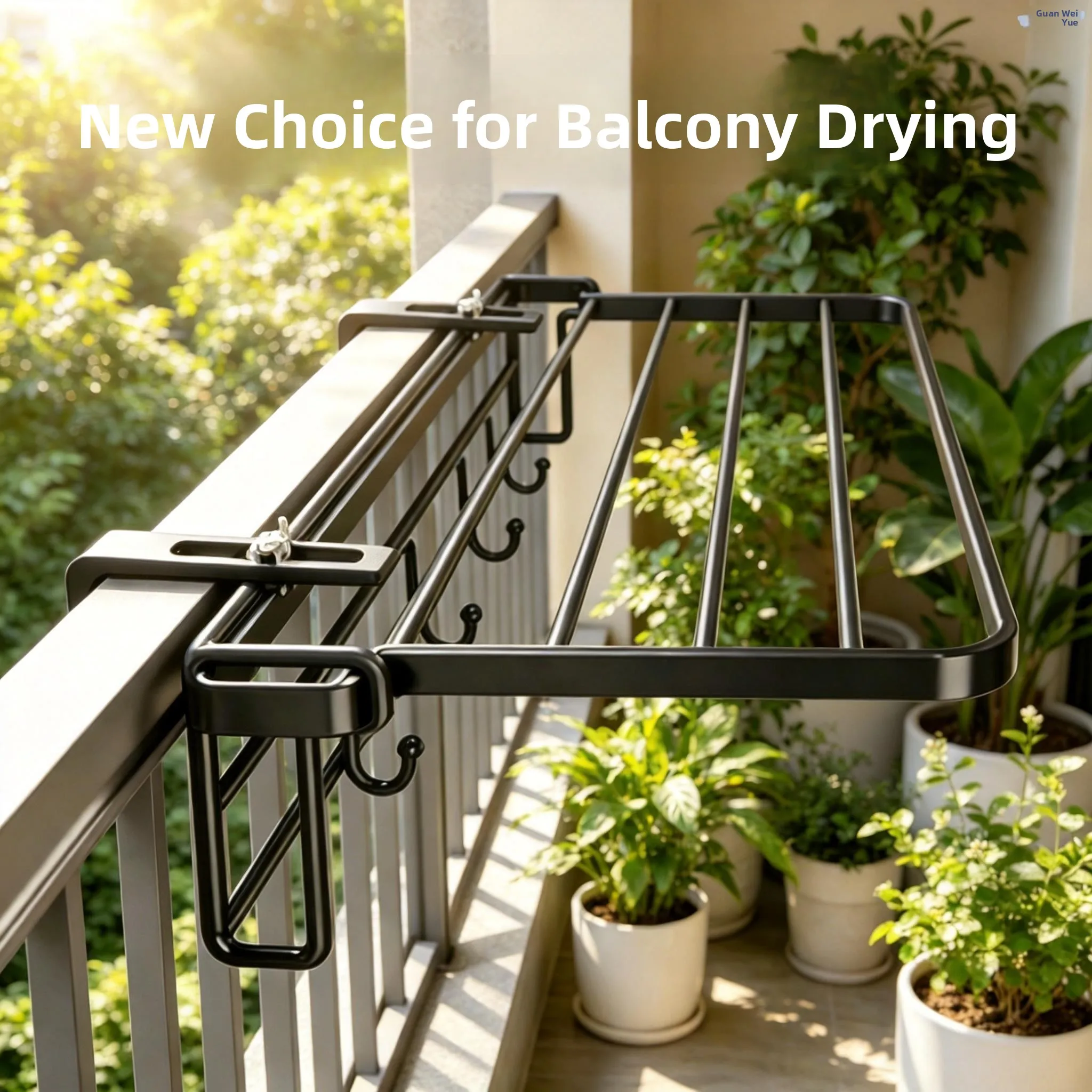 Balcony Guardrail Hanging Drying Rack Window Sill Storage Shelf Outdoor Stackable Clothes Hook Small Apartment Baluster Dryin...
Balcony Guardrail Hanging Drying Rack Window Sill Storage Shelf Outdoor Stackable Clothes Hook Small Apartment Baluster Dryin...