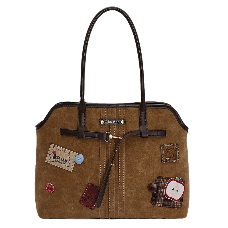 Large Capacity Bag for Women New Autumn Winter Fashion Korean Niche Versatile College Student Commuting Tote Bag
Large Capacity Bag for Women New Autumn Winter Fashion Korean Niche Versatile College Student Commuting Tote Bag