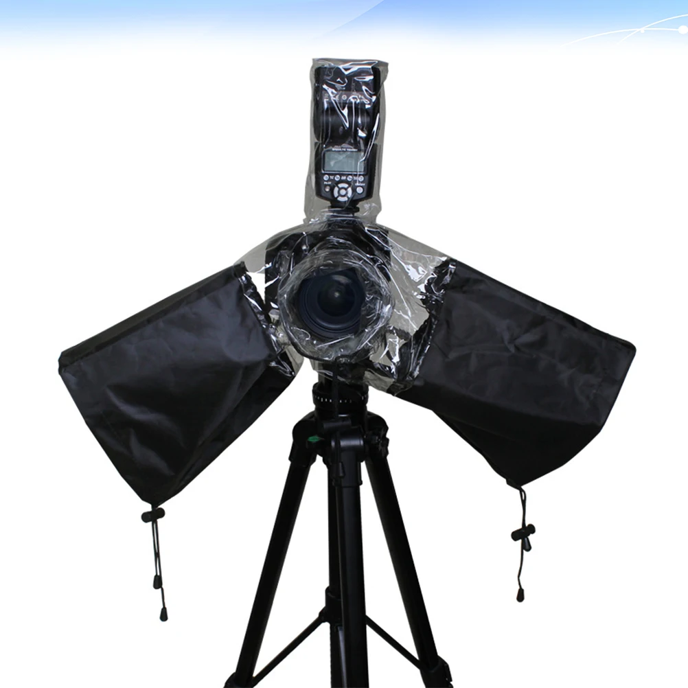 Camera Rain Cover Flashing Lens Protector Protective Water Proof Drawstring Arm
Camera Rain Cover Flashing Lens Protector Protective Water Proof Drawstring Arm