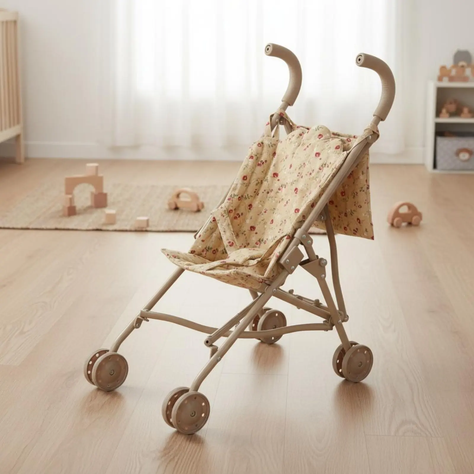 Folding Doll Stroller Metal Frame Foldable Doll Stroller Children's Toy Textile Seat Portable
Folding Doll Stroller Metal Frame Foldable Doll Stroller Children's Toy Textile Seat Portable