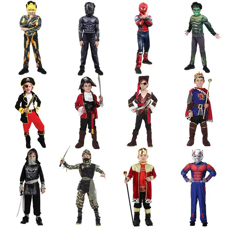 Детский костюм на Хэллоуин, пиратский наряд с черепом, без бренда, весенний сезон 2023, традиционная китайская этническая сценическая одежда 
Детский костюм на Хэллоуин, пиратский наряд с черепом, без бренда, весенний сезон 2023, традиционная китайская этническая сценическая одежда