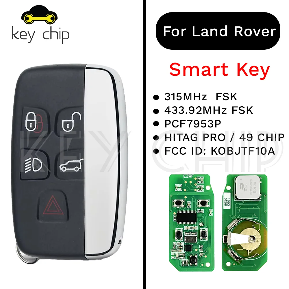 Смарт-ключ 4 + 1btn для LandRoverSport Evoque Vogue для Jaguar XJ XE XF 2010-2020 315 МГц 433,92 МГц FSK PCF7953P HITAG PRO 49 ЧИП
Смарт-ключ 4 + 1btn для LandRoverSport Evoque Vogue для Jaguar XJ XE XF 2010-2020 315 МГц 433,92 МГц FSK PCF7953P HITAG PRO 49 ЧИП