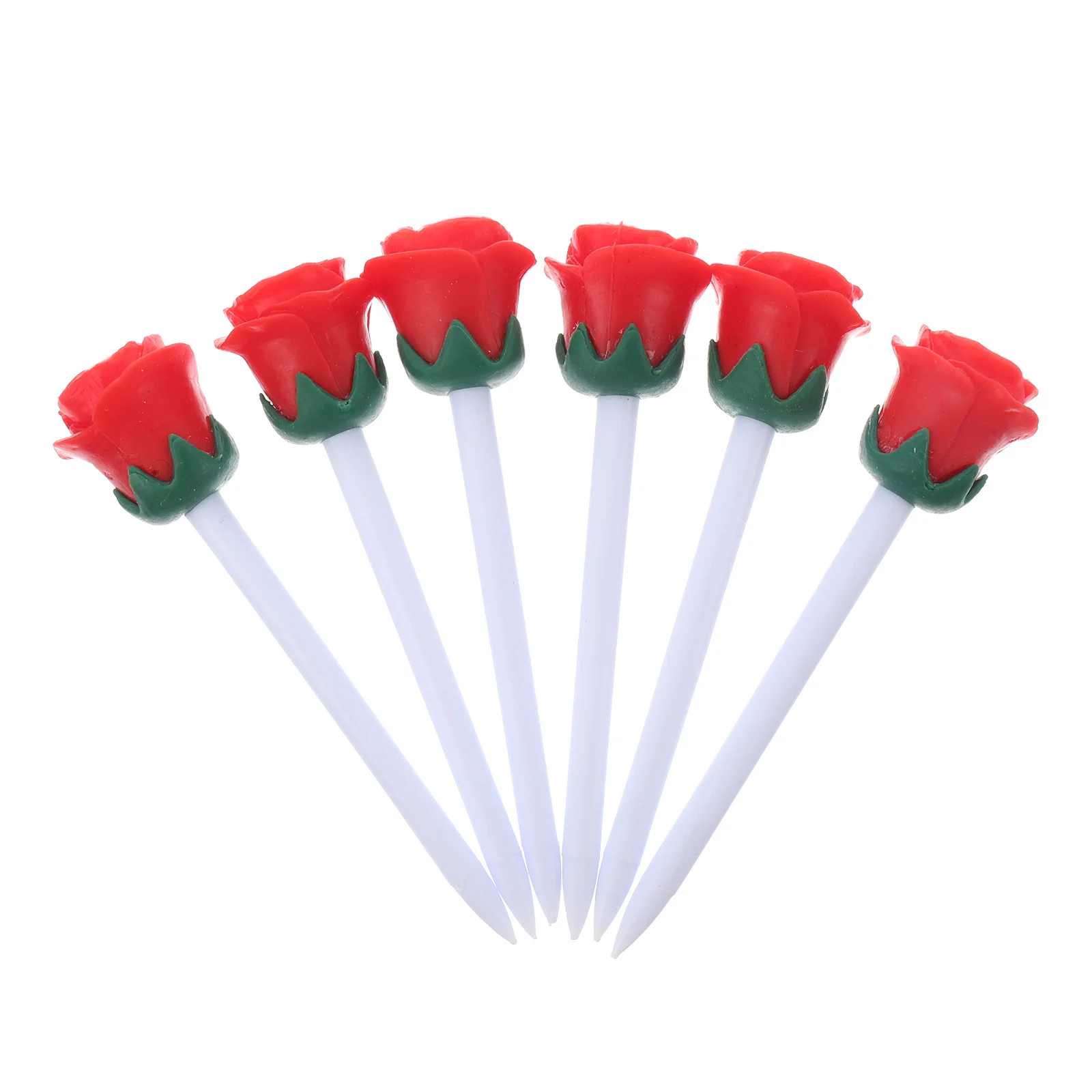 6pcs Golf Roses Ball Studs Durable Material Protect Rod Reduce Friction Ensure Equipment Shape Tee Depth Swing Distance Accuracy
6pcs Golf Roses Ball Studs Durable Material Protect Rod Reduce Friction Ensure Equipment Shape Tee Depth Swing Distance Accuracy