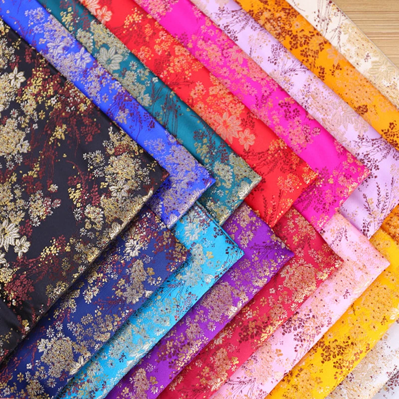 100x75cm High Density Nylon Brocade Satin Fabric Flower Pattern for DIY Sewing Tang Suit Hanfu Clothing Parent Child Outfit
100x75cm High Density Nylon Brocade Satin Fabric Flower Pattern for DIY Sewing Tang Suit Hanfu Clothing Parent Child Outfit