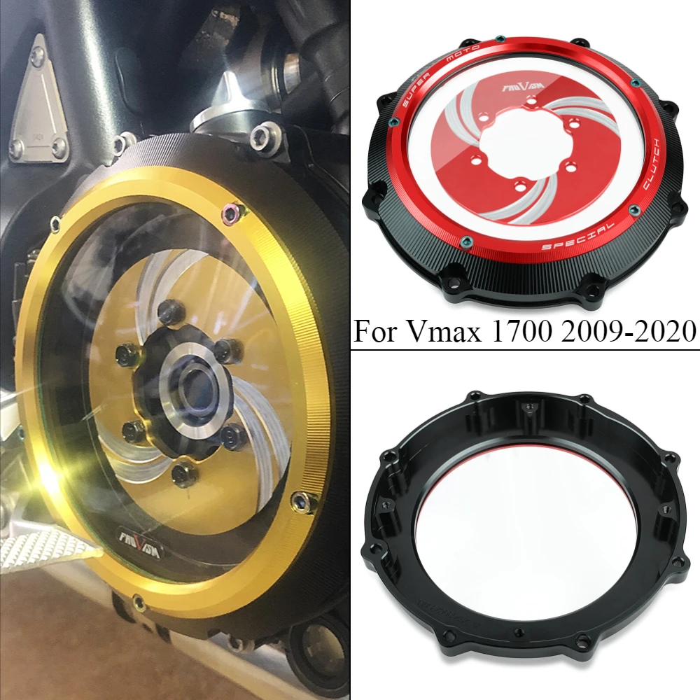 Clear Clutch Cover For Yamaha Vmax V max 1700 2009-2020 Engine Protector Guard
Clear Clutch Cover For Yamaha Vmax V max 1700 2009-2020 Engine Protector Guard