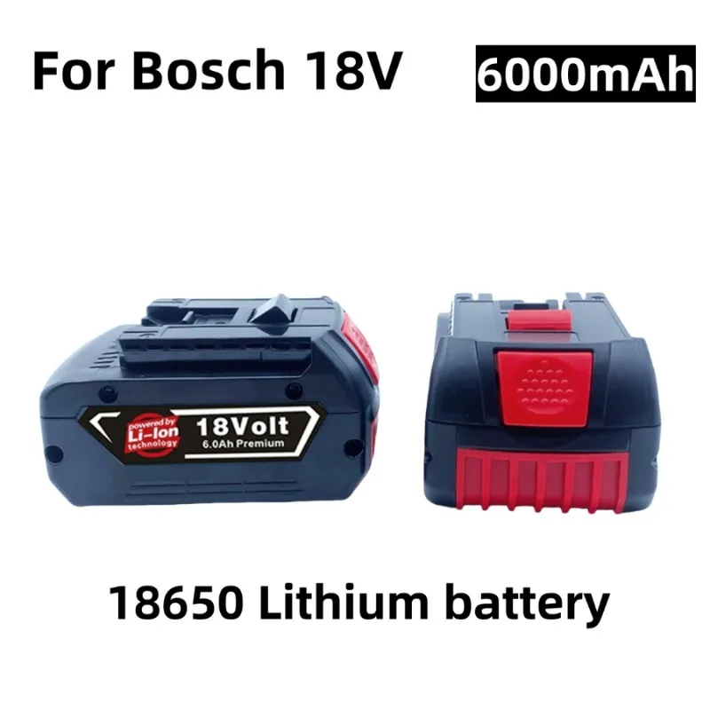 18V Battery 6.0Ah for Bosch Electric Drill 18V Rechargeable Li-ion Battery BAT609 BAT609G BAT618 BAT618G BAT614 + Charger
18V Battery 6.0Ah for Bosch Electric Drill 18V Rechargeable Li-ion Battery BAT609 BAT609G BAT618 BAT618G BAT614 + Charger