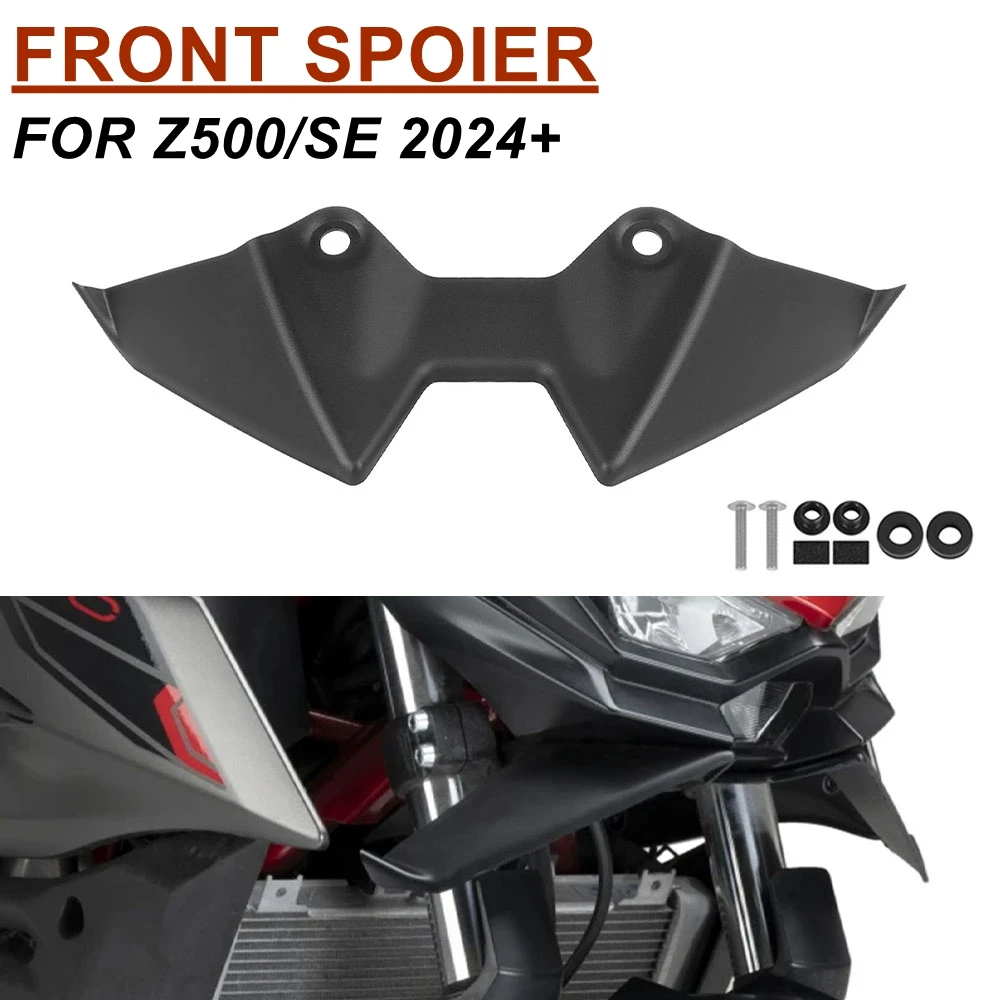 Z500 Motorcycle Front Spoiler Aerodynamics Fairing Winglets Deflector For Kawasaki Z500 SE 2024-2026 Frontal Naked Downforce
Z500 Motorcycle Front Spoiler Aerodynamics Fairing Winglets Deflector For Kawasaki Z500 SE 2024-2026 Frontal Naked Downforce