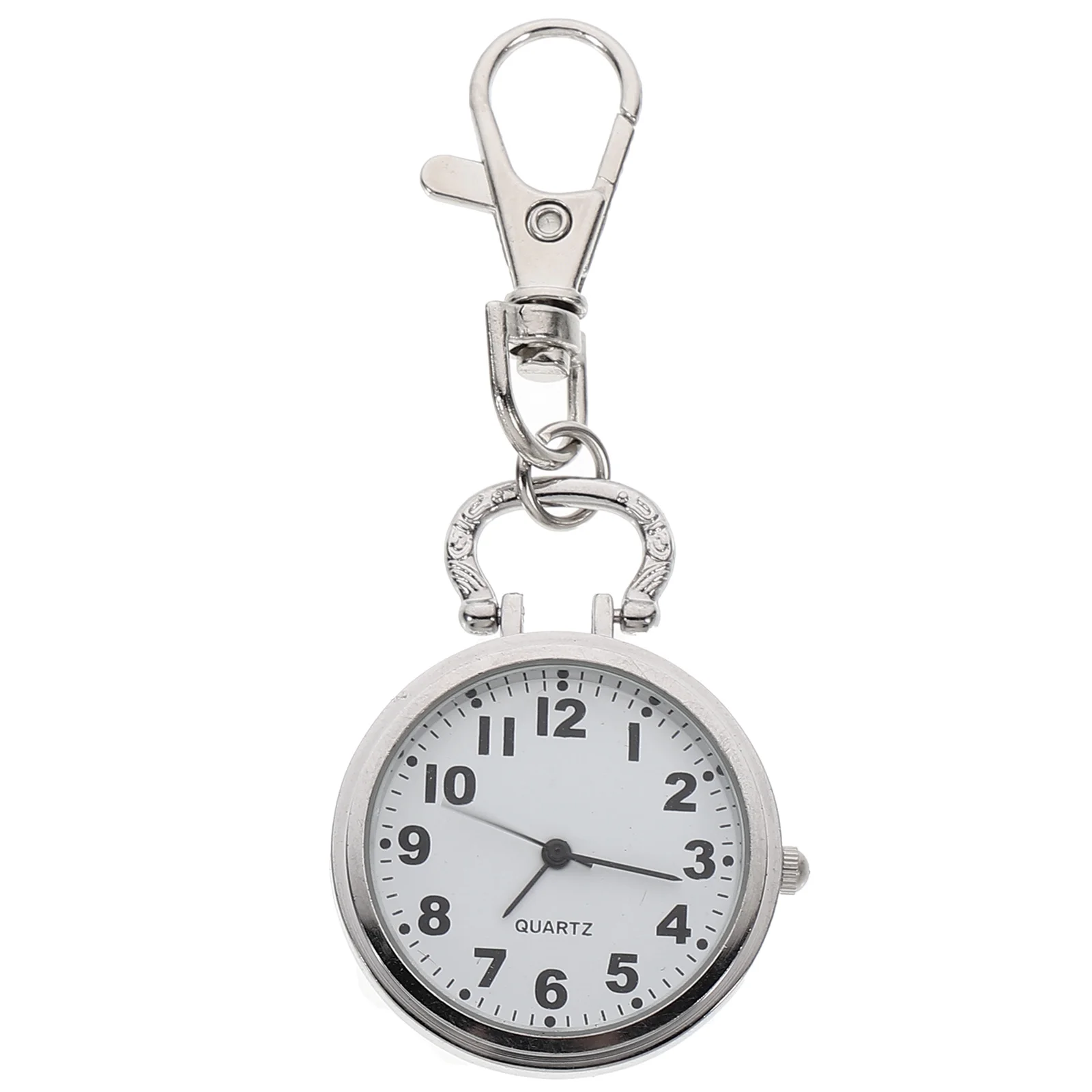 1Pcs Large Dial Quartz Pocket Watch Nurse Watch Zinc Alloy Portable Key Buckle Nurse Student Doctor Timing Tool
1Pcs Large Dial Quartz Pocket Watch Nurse Watch Zinc Alloy Portable Key Buckle Nurse Student Doctor Timing Tool