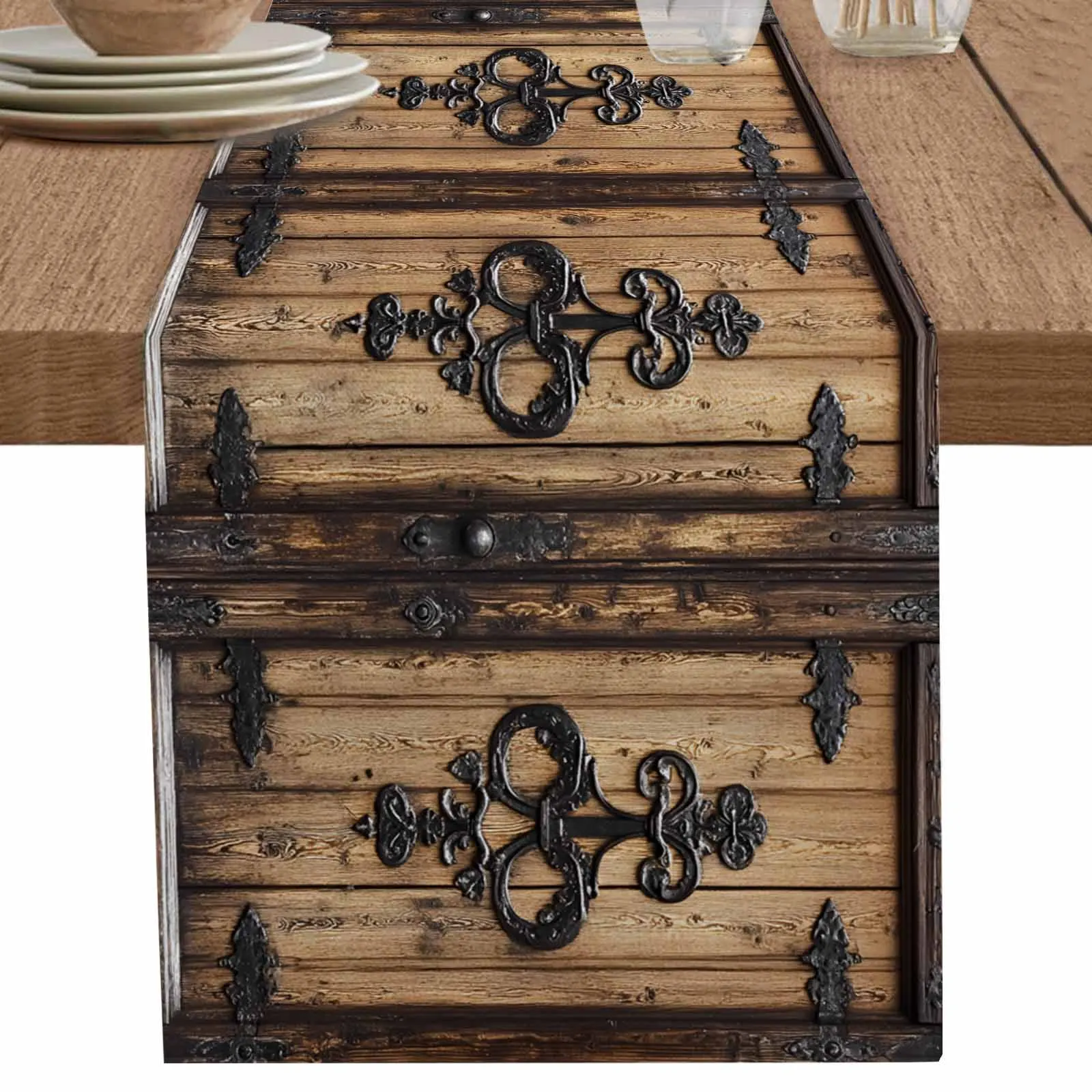 Farmhouse Wooden Door Linen Table Runner Wedding Party Spring Table Runners Dresser Scarf Decor
Farmhouse Wooden Door Linen Table Runner Wedding Party Spring Table Runners Dresser Scarf Decor