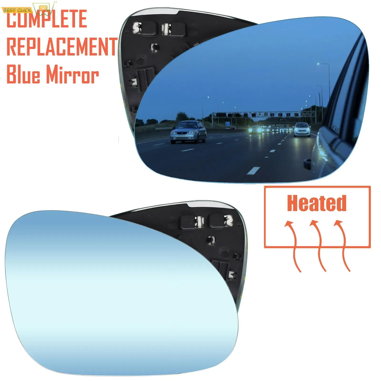 Left Right Side Heated Mirror Blue Glass LH RH Lens Replacement For VW Golf 5 MK5 Jetta Passat B6 2006-2009 3C0857521 3C0857522
Left Right Side Heated Mirror Blue Glass LH RH Lens Replacement For VW Golf 5 MK5 Jetta Passat B6 2006-2009 3C0857521 3C0857522
