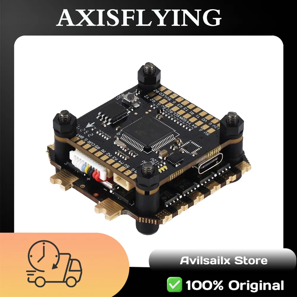AxisFlying Argus ECO STACK 60A ESC 4in1 + F405 Контроллер полета 6S для FPV дронов для фристайла DIY Запчасти
AxisFlying Argus ECO STACK 60A ESC 4in1 + F405 Контроллер полета 6S для FPV дронов для фристайла DIY Запчасти