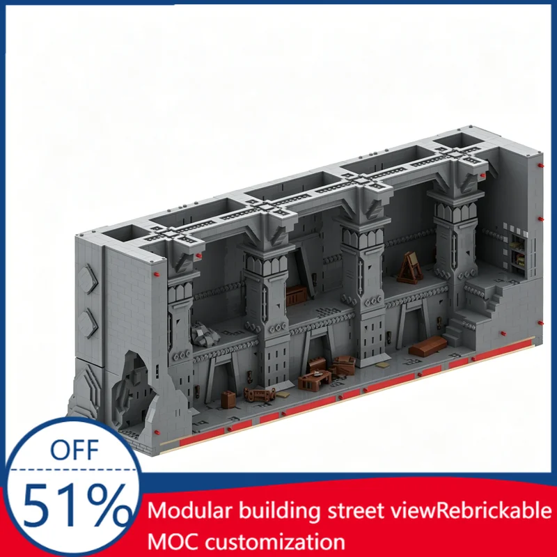 NEW 5721 PCS UCS Tomb Part 4 4 Model Custom Building Blocks Assembly Fantasy Scene Toy Creative Collection Display Creative Gift
NEW 5721 PCS UCS Tomb Part 4 4 Model Custom Building Blocks Assembly Fantasy Scene Toy Creative Collection Display Creative Gift
