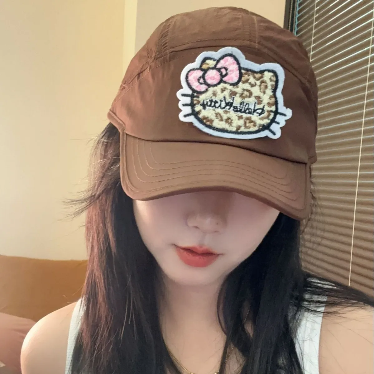 Japanese Quick-drying Cat Patch Baseball Cap Female Spring Summer Outdoor Camping Sports Sunshade Sun Protection Cap 2
Japanese Quick-drying Cat Patch Baseball Cap Female Spring Summer Outdoor Camping Sports Sunshade Sun Protection Cap 2
