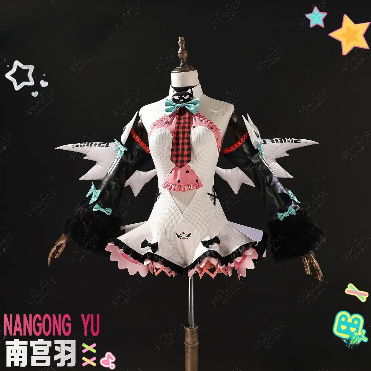Game Cosplay Costume Zenless Zone Zero Nan Gong Yu Rokudu Sariel (Angels of Delusion) sweet Outfit Halloween Women QQcos
Game Cosplay Costume Zenless Zone Zero Nan Gong Yu Rokudu Sariel (Angels of Delusion) sweet Outfit Halloween Women QQcos