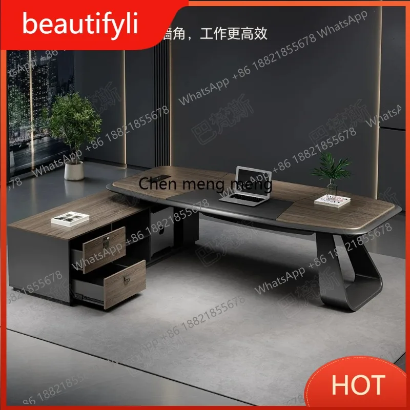 A139 Boss office desk and chair combination manager desk office set boss large class boss desk
A139 Boss office desk and chair combination manager desk office set boss large class boss desk