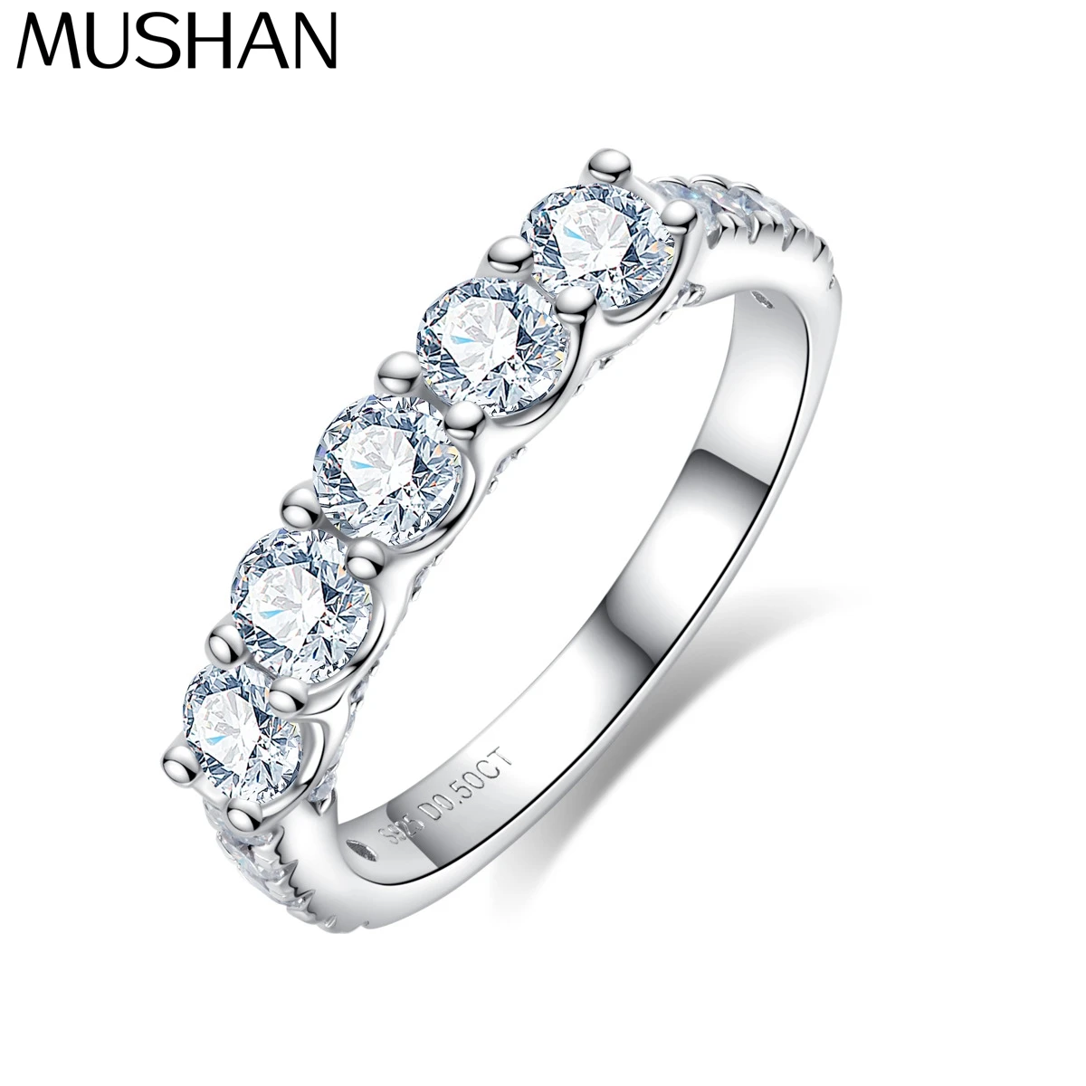 MuShan Designer Jewelry 925 Sterling Silver Ring VVS Moissanite Bridal Ring for Spouse 18K Gold Plated MST Patent Jewellery
MuShan Designer Jewelry 925 Sterling Silver Ring VVS Moissanite Bridal Ring for Spouse 18K Gold Plated MST Patent Jewellery
