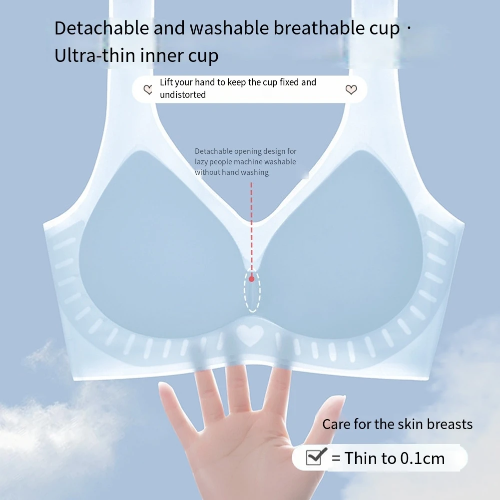 Anti Sagging Bra Breathable Bra Autumn Fashion High Stretch Elasticity Lightweight Construction Sleeveless Style
Anti Sagging Bra Breathable Bra Autumn Fashion High Stretch Elasticity Lightweight Construction Sleeveless Style