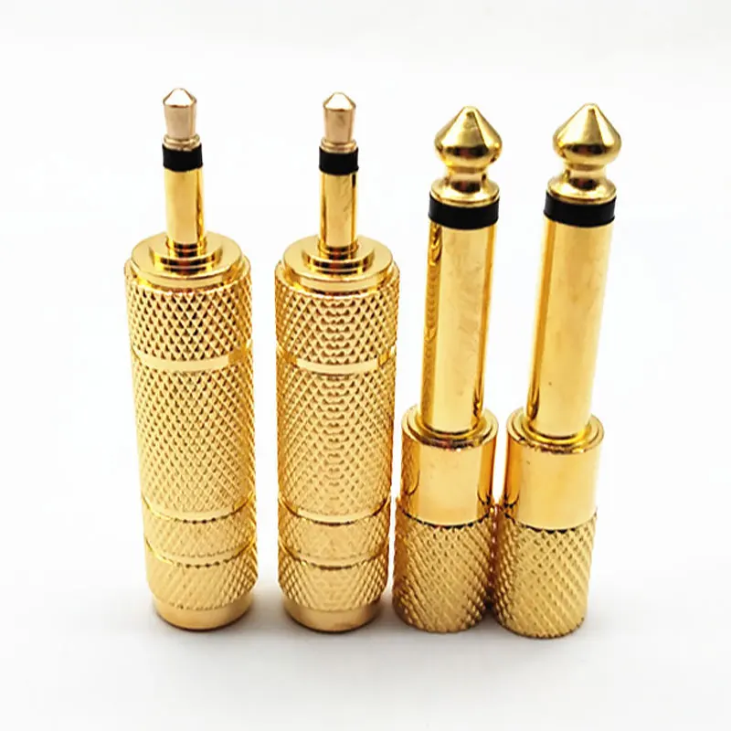Gold Plate 6.35mm Male to 3.5mm Female Mono /Stereo Jack Plug Single Audio Cable Adapter Microphone Earphone Amplifier Converter
Gold Plate 6.35mm Male to 3.5mm Female Mono /Stereo Jack Plug Single Audio Cable Adapter Microphone Earphone Amplifier Converter
