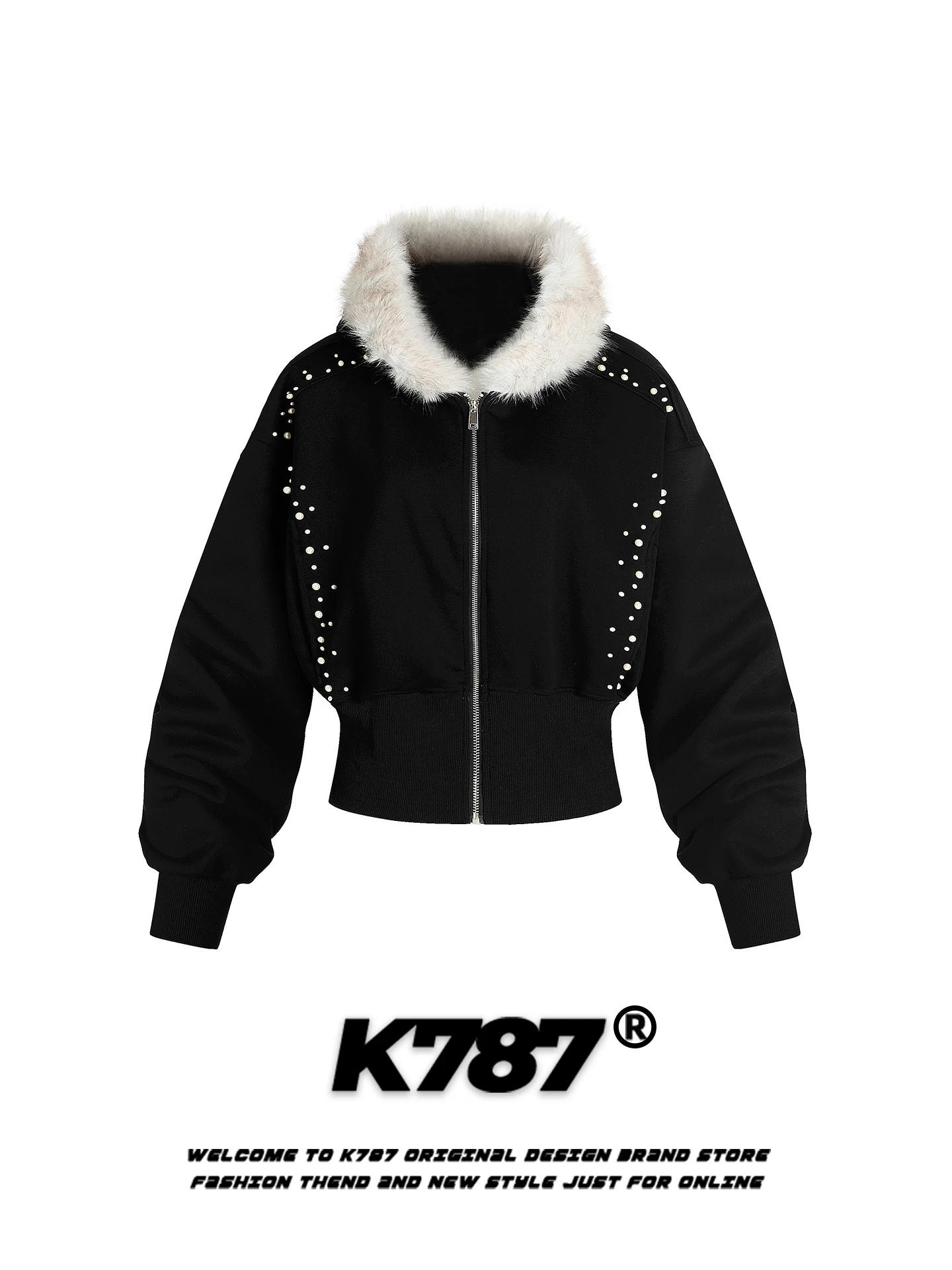 Женская толстовка-куртка K787 в американском ретро-стиле с жемчужным декором, приталенная, повседневная, осенняя верхняя одежда
Женская толстовка-куртка K787 в американском ретро-стиле с жемчужным декором, приталенная, повседневная, осенняя верхняя одежда