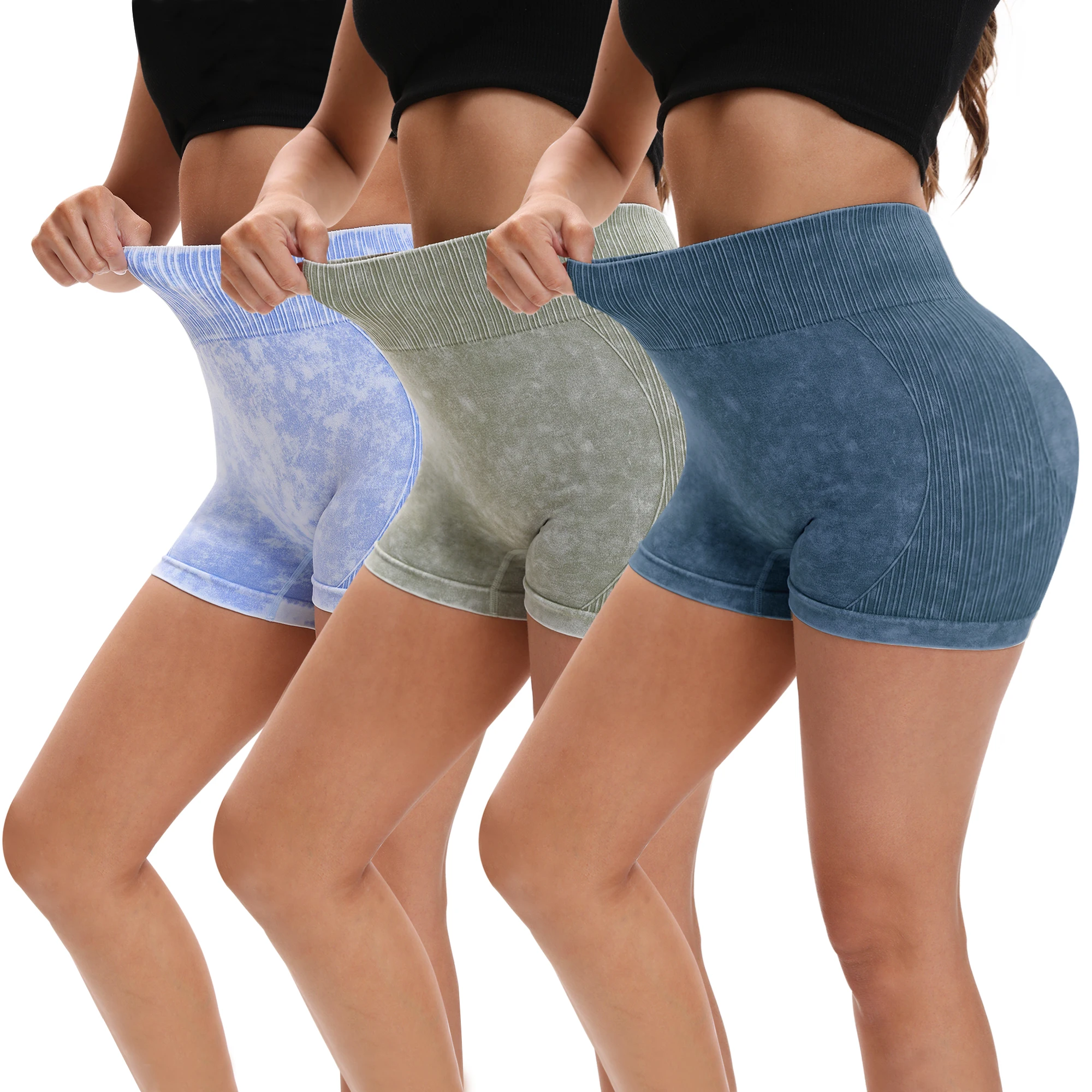 2Pack Summer Essential High Waist Seamless Shorts - Sculpting Tummy Control Butt Lifting Yoga Cycling Running Sand washing
2Pack Summer Essential High Waist Seamless Shorts - Sculpting Tummy Control Butt Lifting Yoga Cycling Running Sand washing