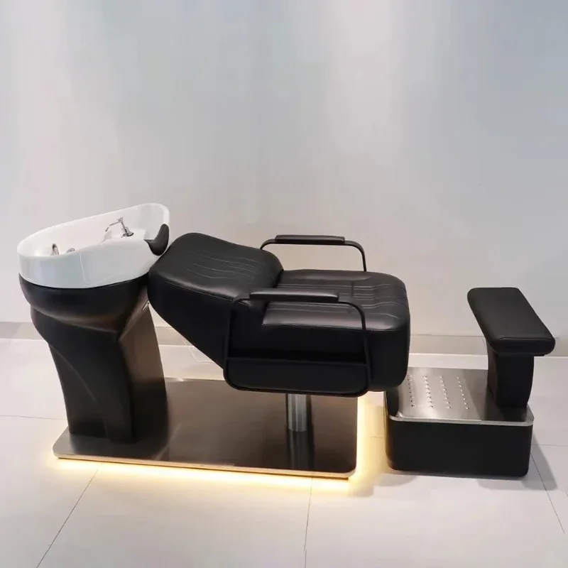 Luxury Modern Shampoo Bed Simple Unique Fashion Aesthetic Shampoo Recliner Nordic Ergonomic Cadeira De Barbearia Salon Furniture
Luxury Modern Shampoo Bed Simple Unique Fashion Aesthetic Shampoo Recliner Nordic Ergonomic Cadeira De Barbearia Salon Furniture