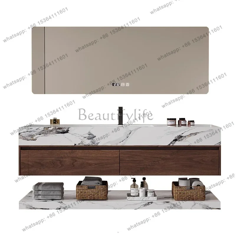 yj57 Light luxury rock slab ceramic seamless integrated basin toilet washstand solid wood bathroom cabinet combination
yj57 Light luxury rock slab ceramic seamless integrated basin toilet washstand solid wood bathroom cabinet combination