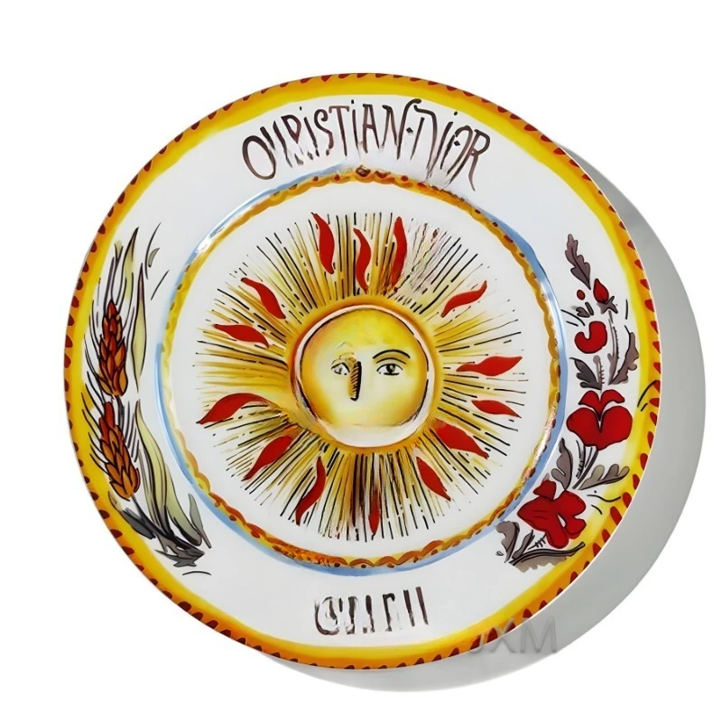 European retro ceramic 8-inch plate, hotel western restaurant bone china steak plate
European retro ceramic 8-inch plate, hotel western restaurant bone china steak plate