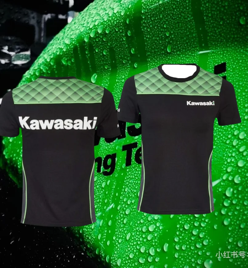 Kawasaki Racing Team Мужская футболка Летние спортивные женские футболки с коротким рукавом 2025 Новая модная одежда Топы Мотоциклетная футболка 8
Kawasaki Racing Team Мужская футболка Летние спортивные женские футболки с коротким рукавом 2025 Новая модная одежда Топы Мотоциклетная футболка 8