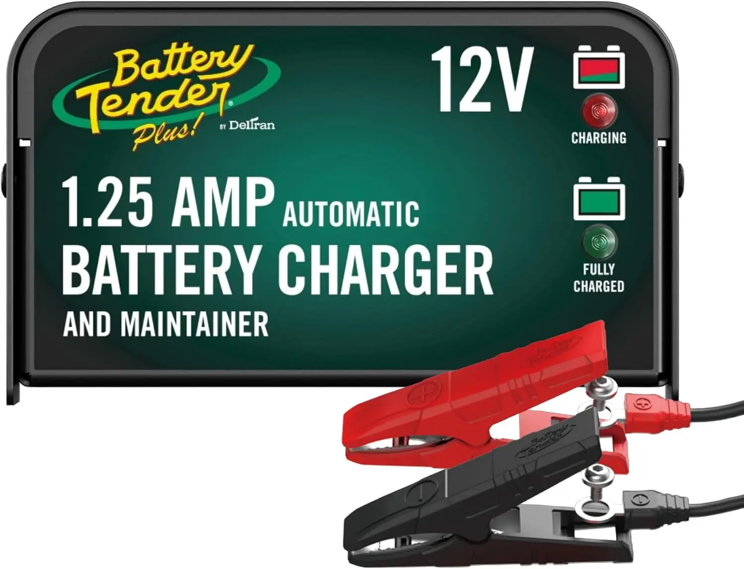 12V 1.25A Smart Battery Charger & Maintainer for Cars, Motorcycles, ATVs - Smarter Than Trickle
12V 1.25A Smart Battery Charger & Maintainer for Cars, Motorcycles, ATVs - Smarter Than Trickle
