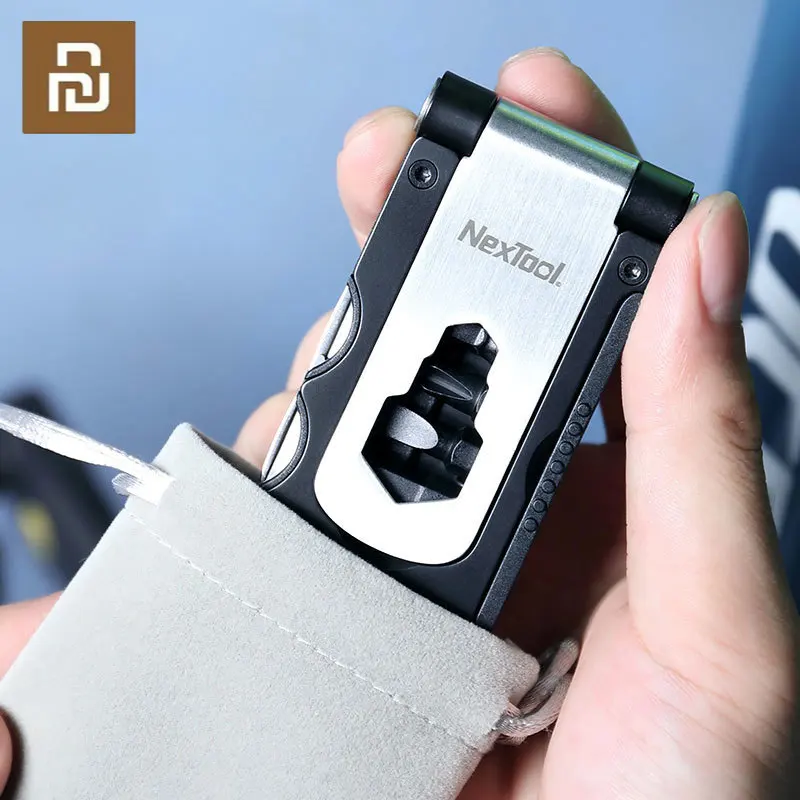 Youpin NexTool Multi-functional Mini Pocket Bicycle Repair Magnetic Toolbox Wrench Deflation Screwdriver Tire Stick For Camping
Youpin NexTool Multi-functional Mini Pocket Bicycle Repair Magnetic Toolbox Wrench Deflation Screwdriver Tire Stick For Camping