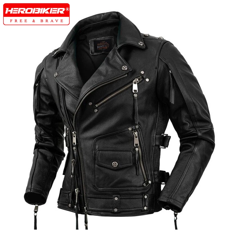 Motorcycle Jacket Windproof And Warm Off-road Riding Leather Jacket For Spring And Autumn Casual Men Slim Fit Cow Leather Jacket
Motorcycle Jacket Windproof And Warm Off-road Riding Leather Jacket For Spring And Autumn Casual Men Slim Fit Cow Leather Jacket