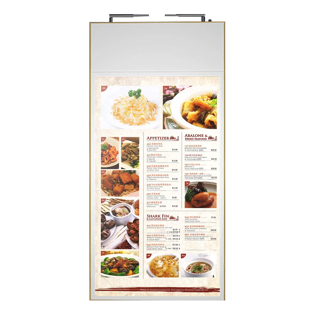 55 Inch Double Sided Screen Hanging Shop Window Display Advertising Machine High Brightness 24/7 Display Hanging Lcd Signage
55 Inch Double Sided Screen Hanging Shop Window Display Advertising Machine High Brightness 24/7 Display Hanging Lcd Signage