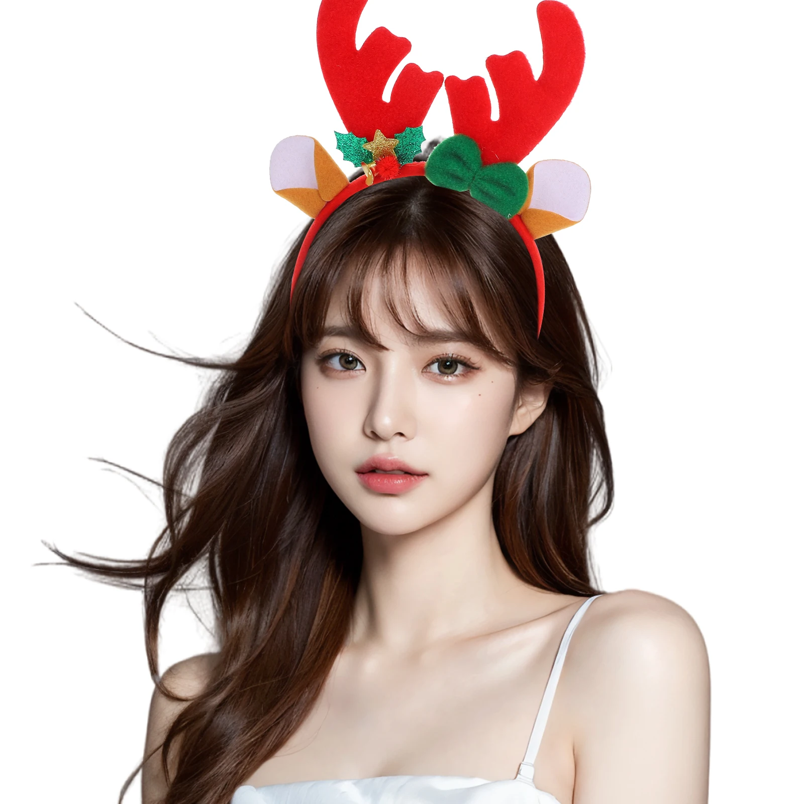 2Pcs Reindeer Antlers Headband Cute Christmas Hair Accessories Party Supplies Holiday Festival Decor Christmas Headbands
2Pcs Reindeer Antlers Headband Cute Christmas Hair Accessories Party Supplies Holiday Festival Decor Christmas Headbands