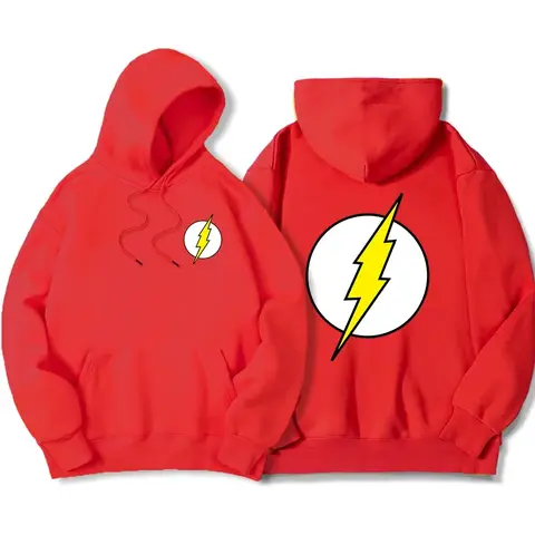 Heißer Verkauf Film Gelb Flash Druck Hoodie Männer Mode Hip Hop Lose Hoody Oansatz Casual Neue Sweatshirt Tasche Fleece Hoody