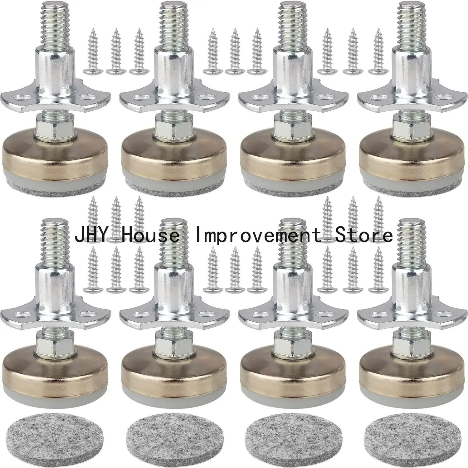 Heavy Duty Furniture Leveling Feet, Adjustable Furniture Leg Levelers for Tables Chairs Cabinets Sofa Raiser, Support 1320LB
Heavy Duty Furniture Leveling Feet, Adjustable Furniture Leg Levelers for Tables Chairs Cabinets Sofa Raiser, Support 1320LB