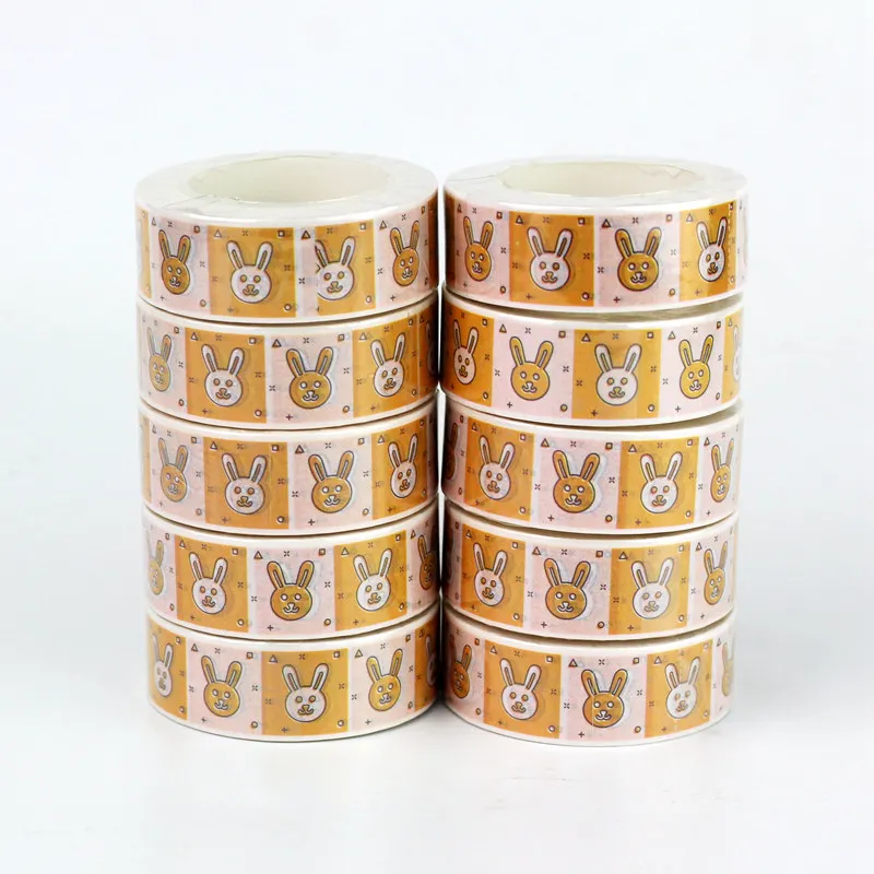 Wholesale 10PCS./Lot Decorative Rabbit Easter Washi Tape for Scrapbooking Diary Adhesive Masking Tape Cute Papeleria
Wholesale 10PCS./Lot Decorative Rabbit Easter Washi Tape for Scrapbooking Diary Adhesive Masking Tape Cute Papeleria