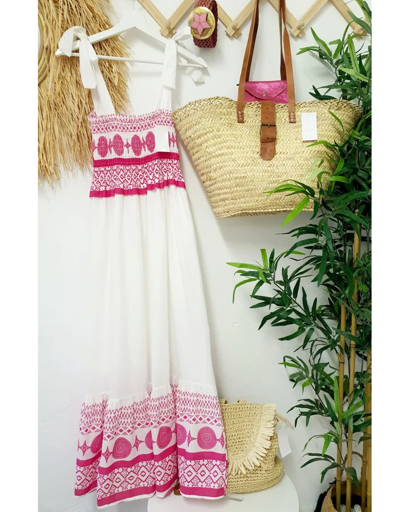 Summer New European And American Lace-up Printed Sweet Elastic Bohemian Dress Elegant Party Dresses Woman Casual Women's Dresses
Summer New European And American Lace-up Printed Sweet Elastic Bohemian Dress Elegant Party Dresses Woman Casual Women's Dresses