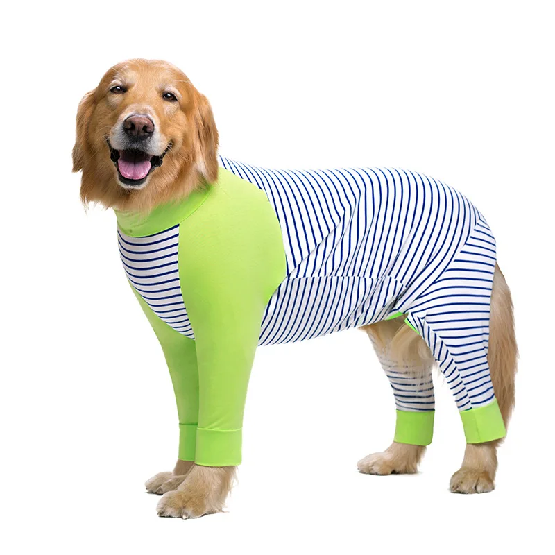 Big Dog Clothes Summer Pet Clothing Golden Retriever Akita Border Collie -Hair Anti-Joint Stripes Four-Legg
Big Dog Clothes Summer Pet Clothing Golden Retriever Akita Border Collie -Hair Anti-Joint Stripes Four-Legg
