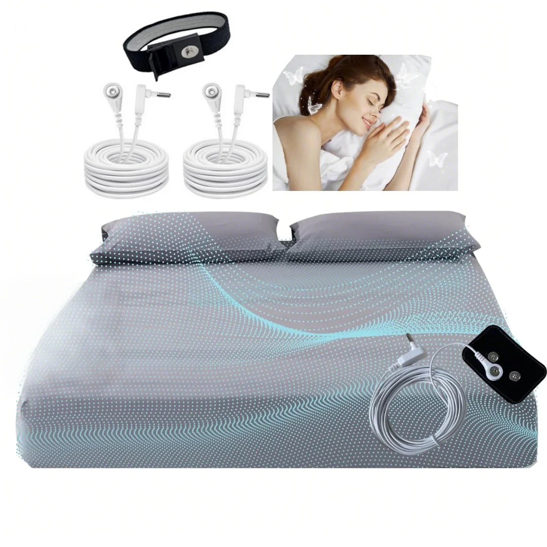 Amradield Grounding Fitted sheet Grounding conductive Machine washable and anti-static (Grey, Width 60 Inch / Length 80 Inch)
Amradield Grounding Fitted sheet Grounding conductive Machine washable and anti-static (Grey, Width 60 Inch / Length 80 Inch)