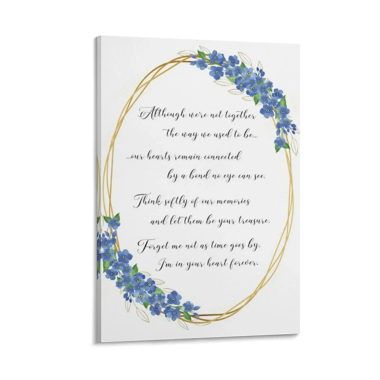 Comforting Watercolor Forget Me Not Blue Flower Sympathy Canvas Painting pictures for wall Decoration wall anime poster
Comforting Watercolor Forget Me Not Blue Flower Sympathy Canvas Painting pictures for wall Decoration wall anime poster