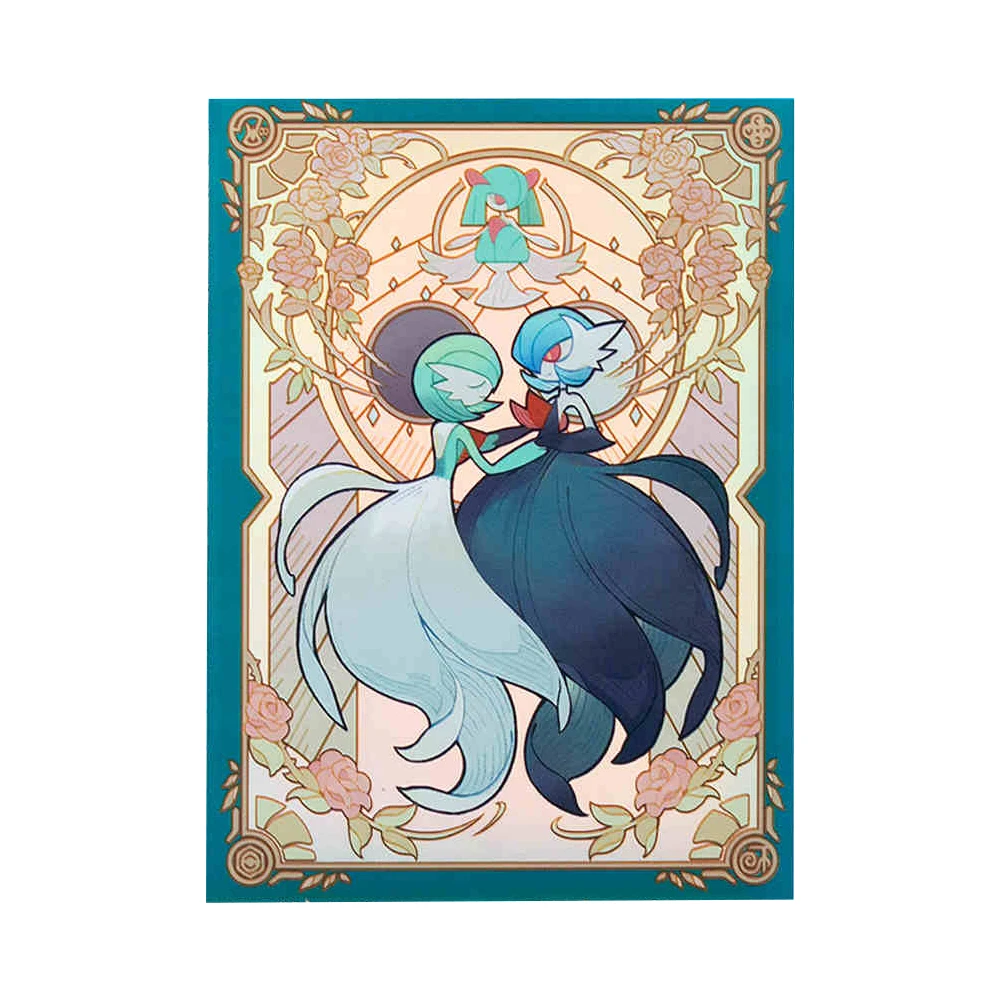 66X91Mm 64Pcs/set Diy Ptcg Gardevoir Card Sleeve Color Flash Ptcg Gardevoir Card Protection Cover Anime Card Gift Toys
66X91Mm 64Pcs/set Diy Ptcg Gardevoir Card Sleeve Color Flash Ptcg Gardevoir Card Protection Cover Anime Card Gift Toys