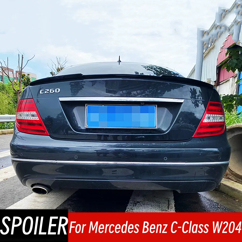 For 2007-2014 Mercedes Benz C-Class W204 C180 C200 C300 Rear Trunk Lid Spoiler Wings ABS Plastic Car Exterior Tuning Accessories
For 2007-2014 Mercedes Benz C-Class W204 C180 C200 C300 Rear Trunk Lid Spoiler Wings ABS Plastic Car Exterior Tuning Accessories