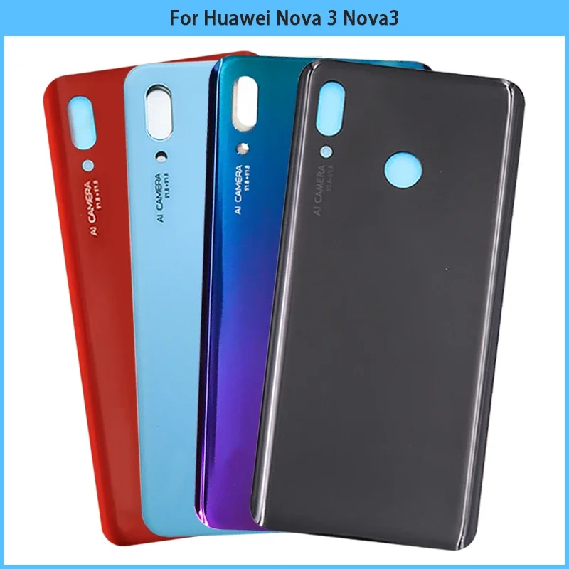 Задняя крышка батарейного отсека для Huawei Nova 3, 3D стеклянная панель, корпус батарейного отсека, клейкая Замена
Задняя крышка батарейного отсека для Huawei Nova 3, 3D стеклянная панель, корпус батарейного отсека, клейкая Замена