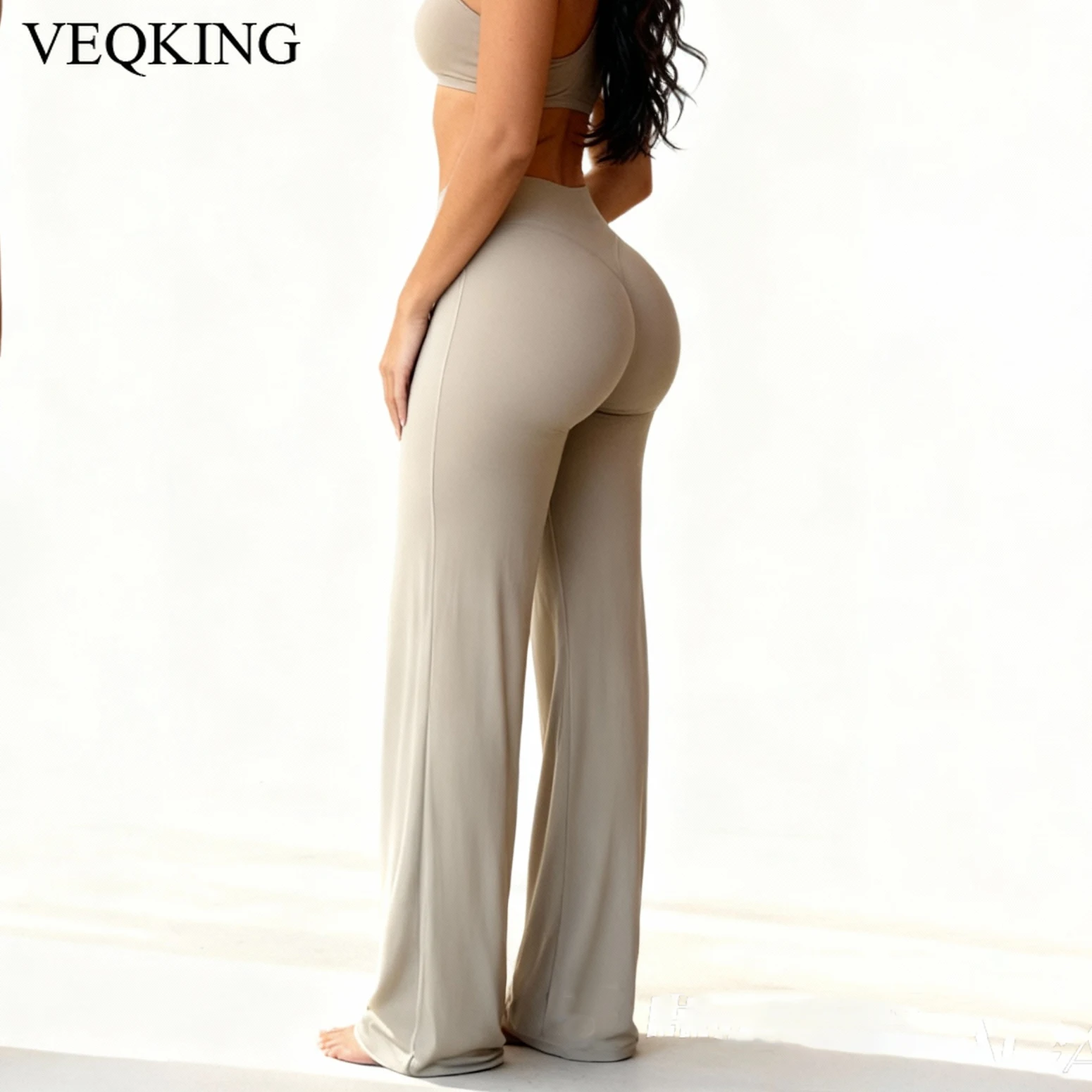 VEQKING Soft Active Women Yoga Pants Strait-leg Yoga Pilates Trousers Naked Feel Gym Fitness Peach Hip Outfits Loose Fit Bottoms
VEQKING Soft Active Women Yoga Pants Strait-leg Yoga Pilates Trousers Naked Feel Gym Fitness Peach Hip Outfits Loose Fit Bottoms