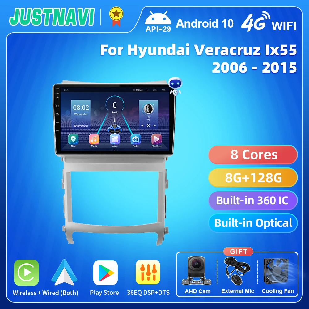JUSTNAVI QT5 Car Radio For Hyundai Veracruz Ix55 2006-2015 Multimedia Video Player Autoradio Navigation 2din Carplay Stereo auto
JUSTNAVI QT5 Car Radio For Hyundai Veracruz Ix55 2006-2015 Multimedia Video Player Autoradio Navigation 2din Carplay Stereo auto