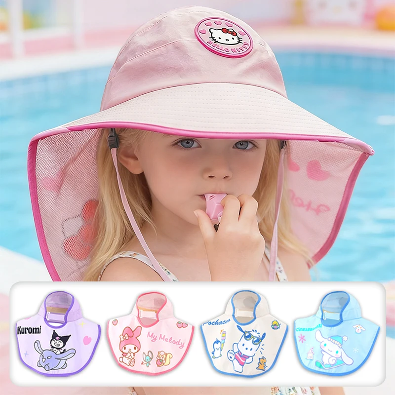 Kuromi Summer Sun Hat Outdoor UPF50+ UV Protection Hat Kawaii Melody Cinnamoroll Pochacco Outdoor Adjustable Sun Protection Hat
Kuromi Summer Sun Hat Outdoor UPF50+ UV Protection Hat Kawaii Melody Cinnamoroll Pochacco Outdoor Adjustable Sun Protection Hat